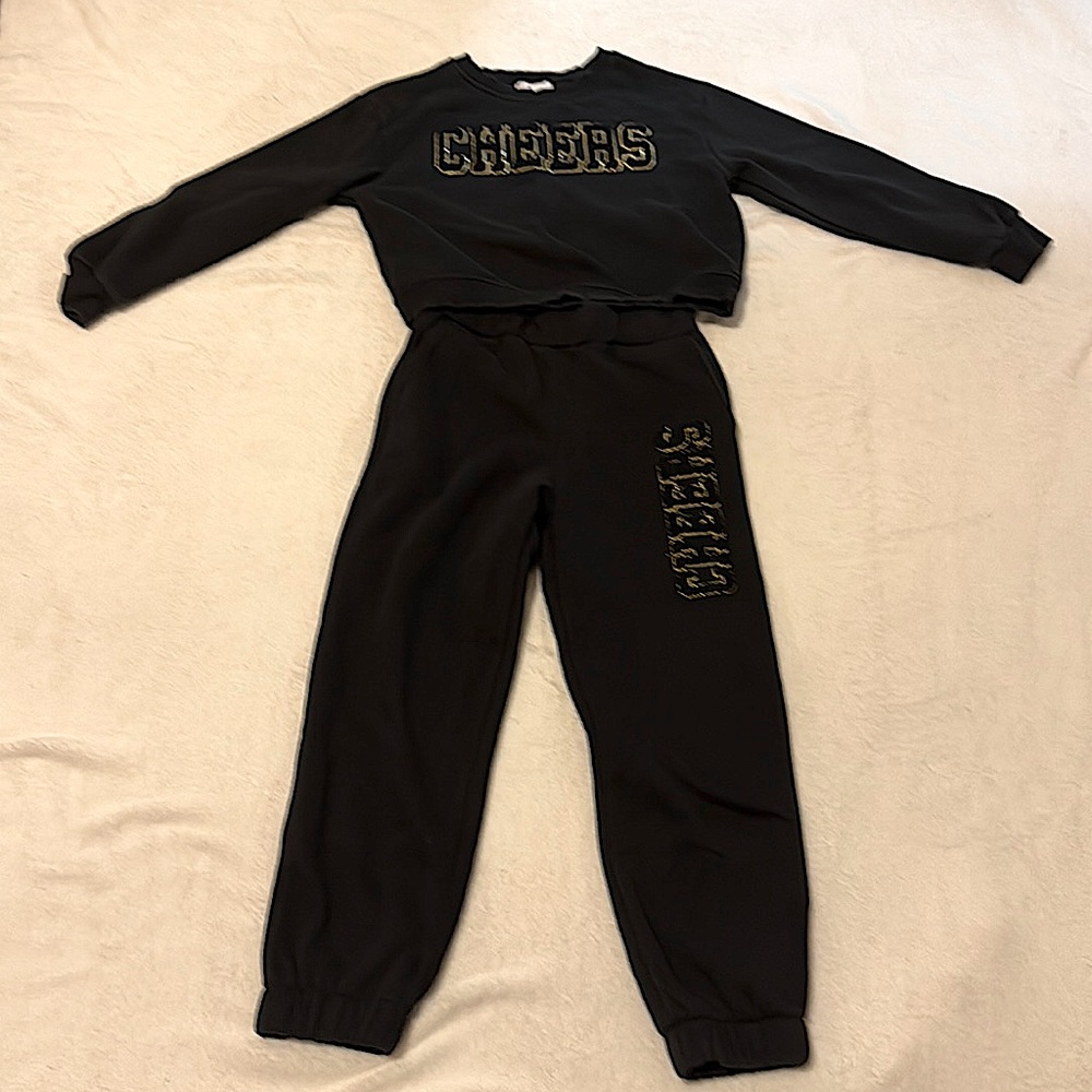 GBgirls black matching sweatsuit “Cheers”